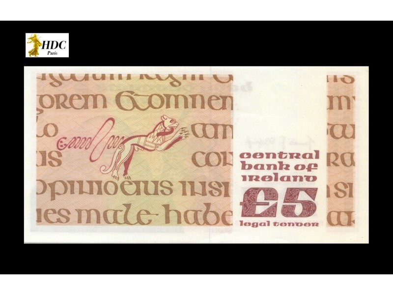 5 Pounds IRLANDE 1983 P.71d