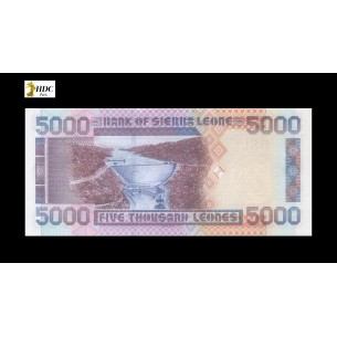 5000 Leones SIERRA LEONE 2002 P.27a 2