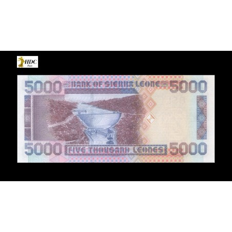 5000 Leones SIERRA LEONE 2002 P.27a
