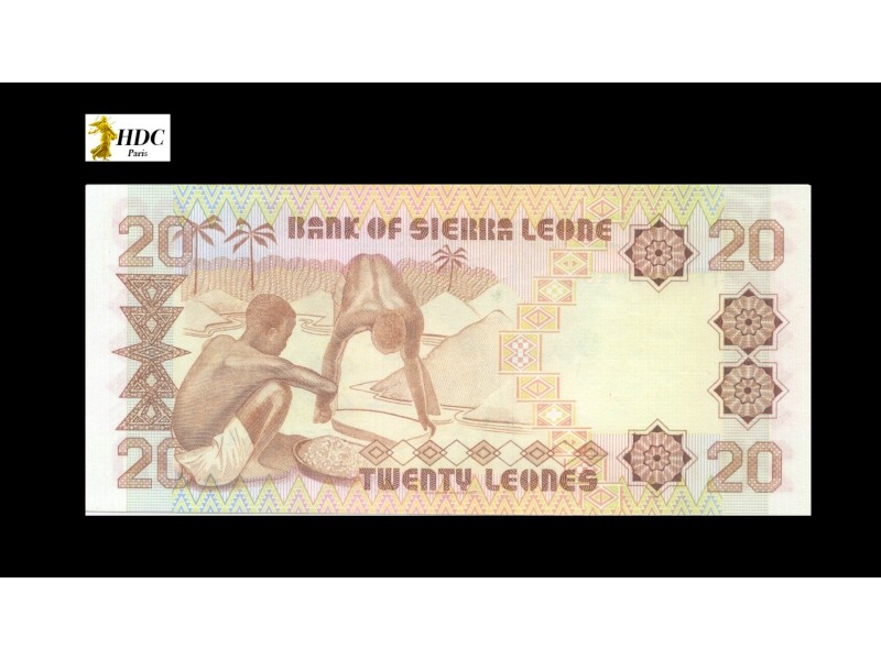 20 Leones SIERRA LEONE 1984 P.14b
