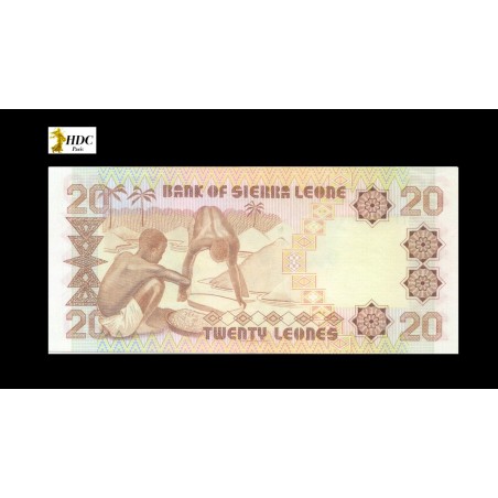20 Leones SIERRA LEONE 1984 P.14b