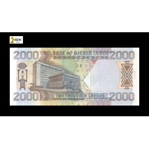 2000 Leones SIERRA LEONE 2002 P.26a 2