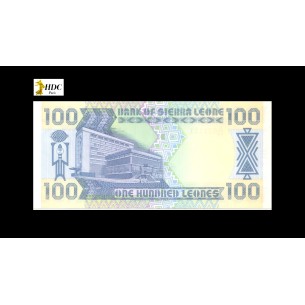 100 Leones SIERRA LEONE 1990 P.18c 2