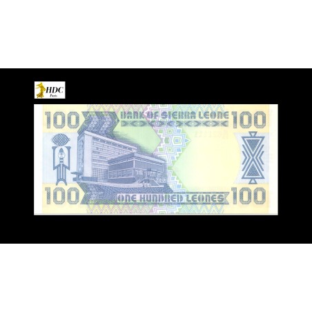 100 Leones SIERRA LEONE 1990 P.18c