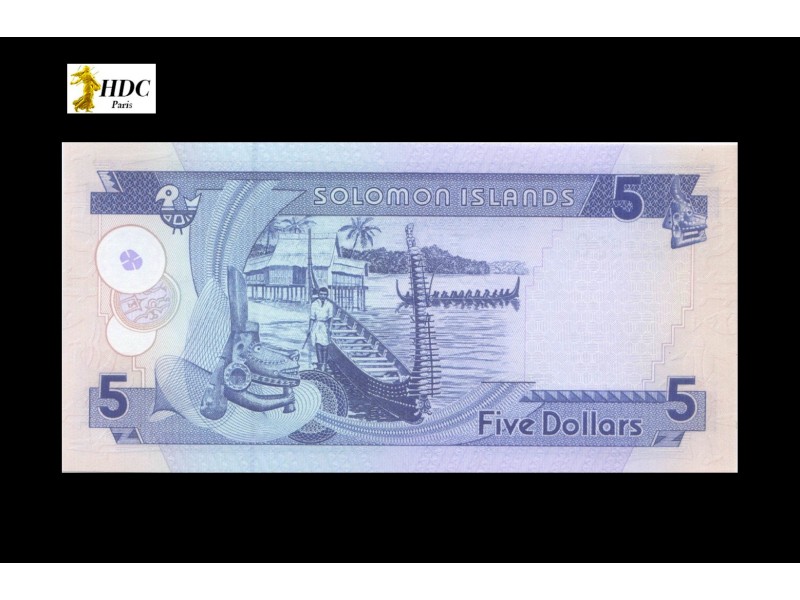 5 Dollars ÎLES SALOMON 1997 P.19