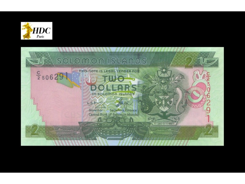 2 Dollars ÎLES SALOMON 2006 P.25a