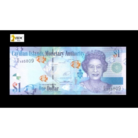 1 Dollar ÎLES CAIMANS 2014 P.38d