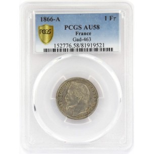 1Franc Napoléon III 1866 F.215.2