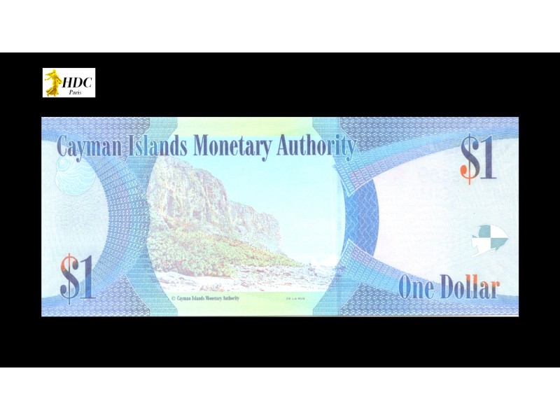 1 Dollar ÎLES CAIMANS 2014 P.38d