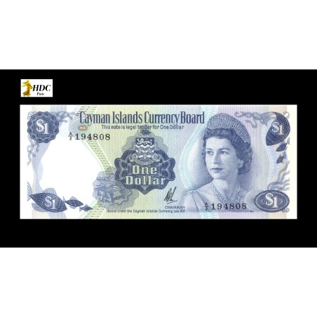 1 Dollar ÎLES CAIMANS 1972 P.1b