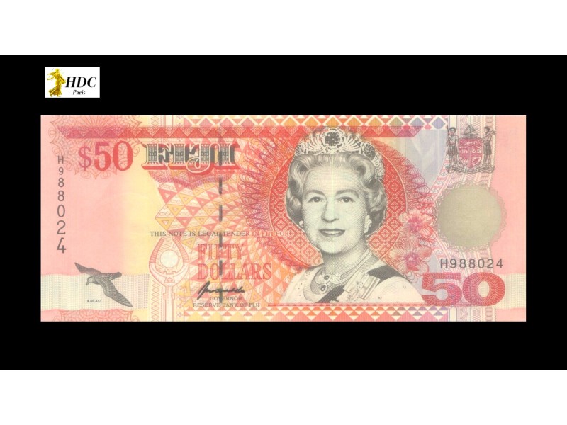 50 Dollars FIDJI 1996 P.100a