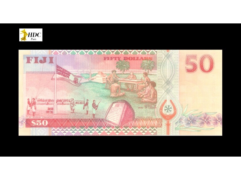 50 Dollars FIDJI 1996 P.100a