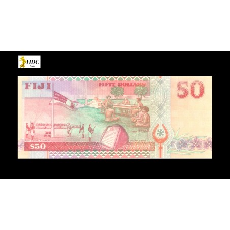 50 Dollars FIDJI 1996 P.100a