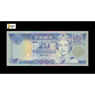 20 Dollars FIDJI 2002 P.107a