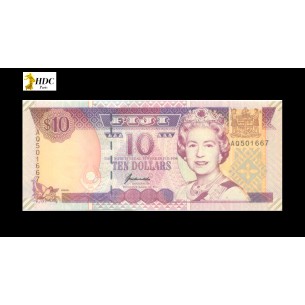 10 Dollars FIDJI 2002 P.106a