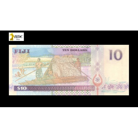 10 Dollars FIDJI 2002 P.106a