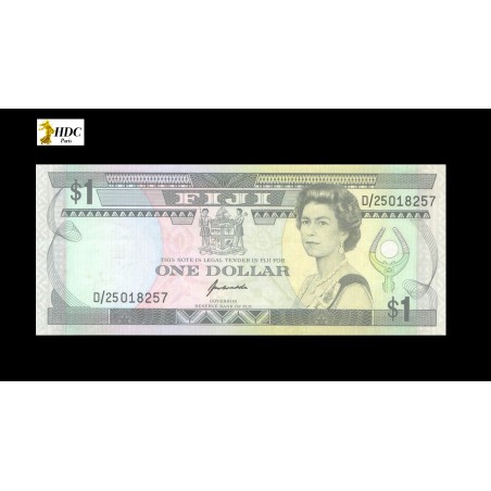 1 Dollar FIDJI 1993 P.89a