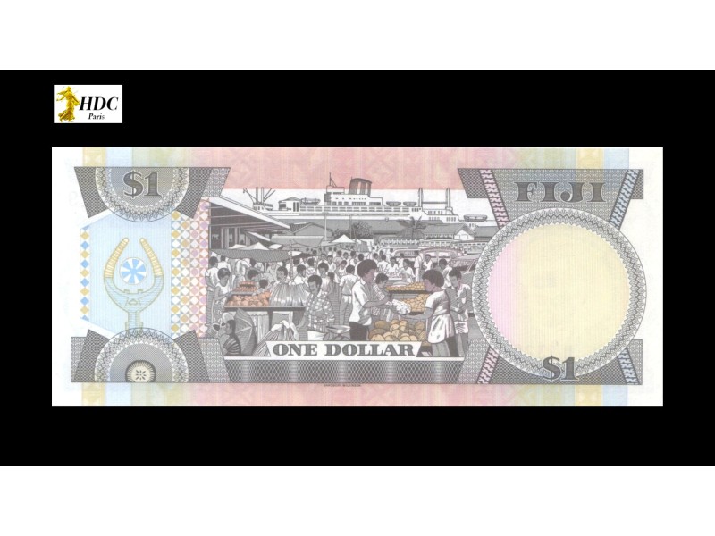 1 Dollar FIDJI 1993 P.86a