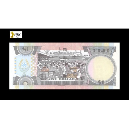 1 Dollar FIDJI 1993 P.86a