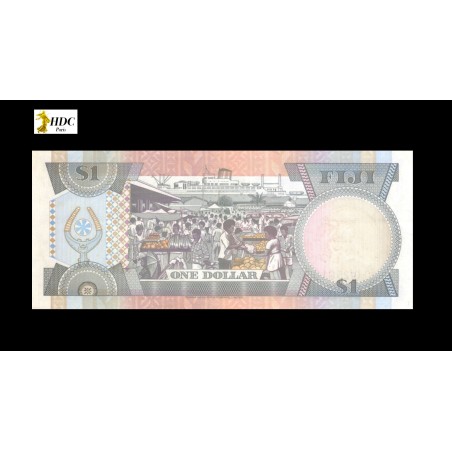 1 Dollar FIDJI 1993 P.89a