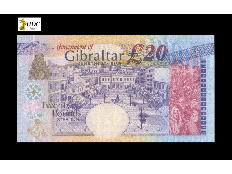 20 Pounds GIBRALTAR 2004 P.31