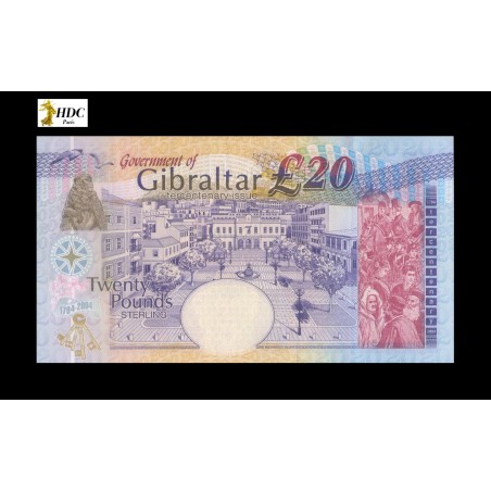 20 Pounds GIBRALTAR 2004 P.31