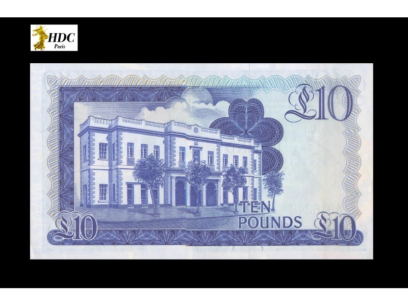 10 Pounds GIBRALTAR 1986 P.22b