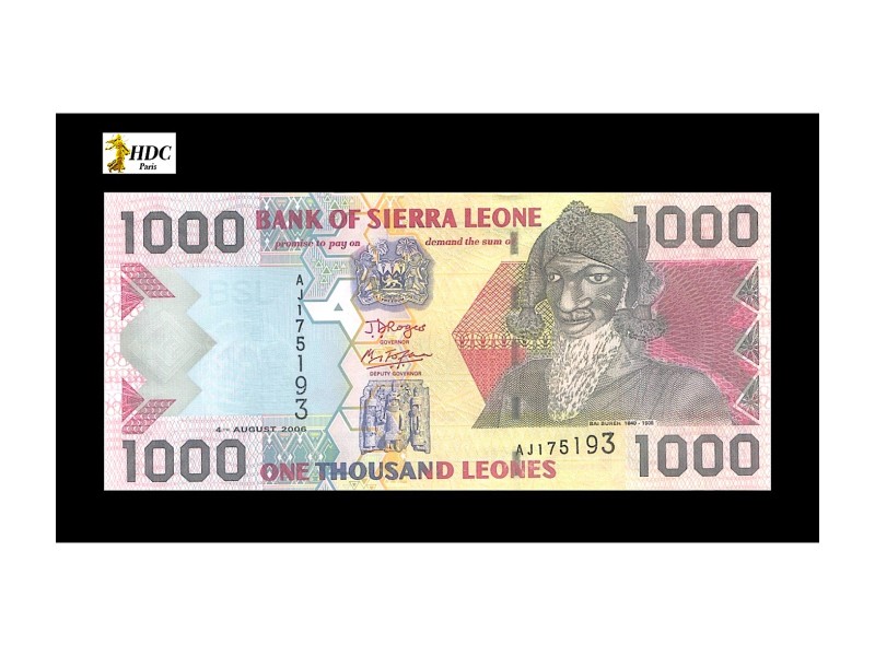 1000 Leones SIERRA LEONE 2006 P.24c
