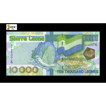 10000 Leones SIERRA LEONE 2004 P.29a