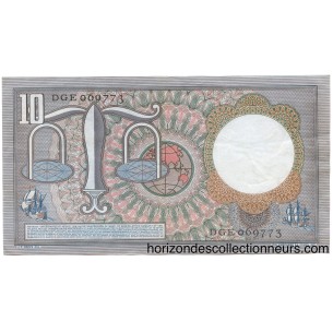 10 Gulden PAYS-BAS 1953 P.85 2