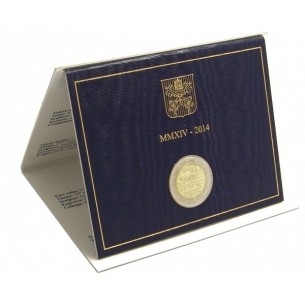 2 Euro com Vatican  2014- Chute du mur de Berlin