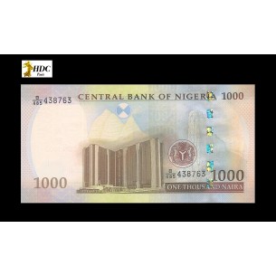 1000 Naira NIGERIA 2007 P.36c 2