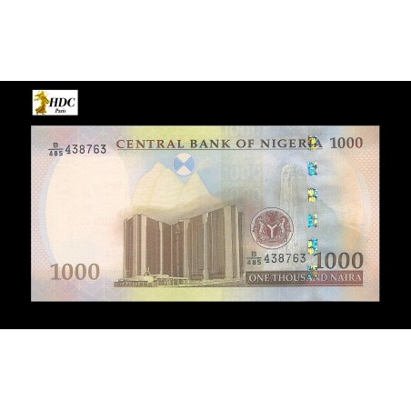 1000 Naira NIGERIA 2007 P.36c