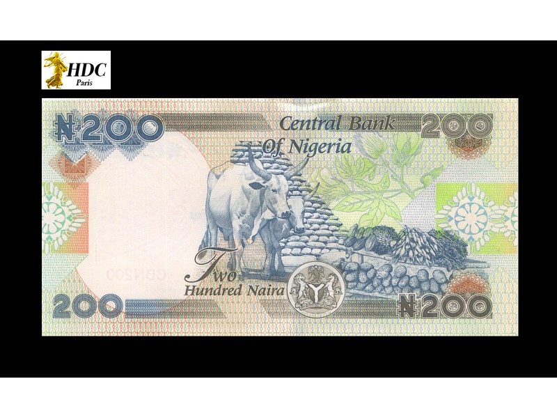 200 Naira NIGERIA 2007 P.29f