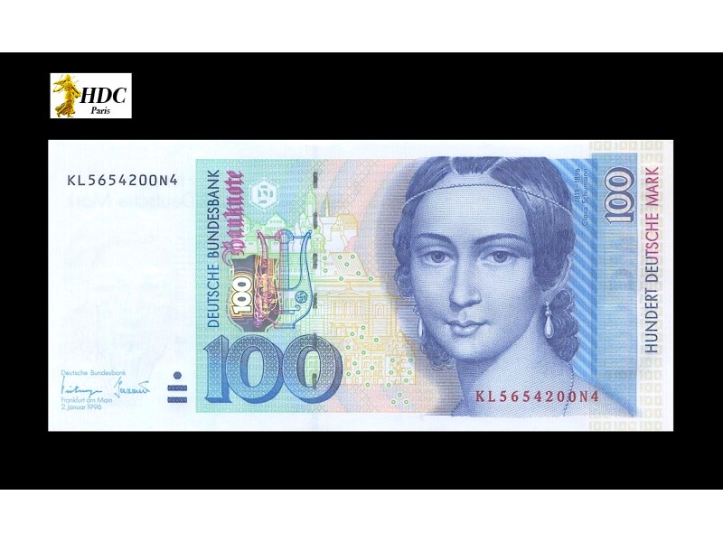 100 Deutsche Mark ALLEMAGNE FÉDÉRALE 1996 P.46