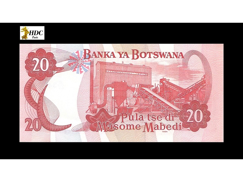20 Pula BOTSWANA 1999 P.21a