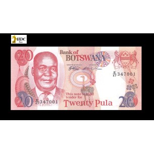 20 Pula BOTSWANA 1999 P.21a
