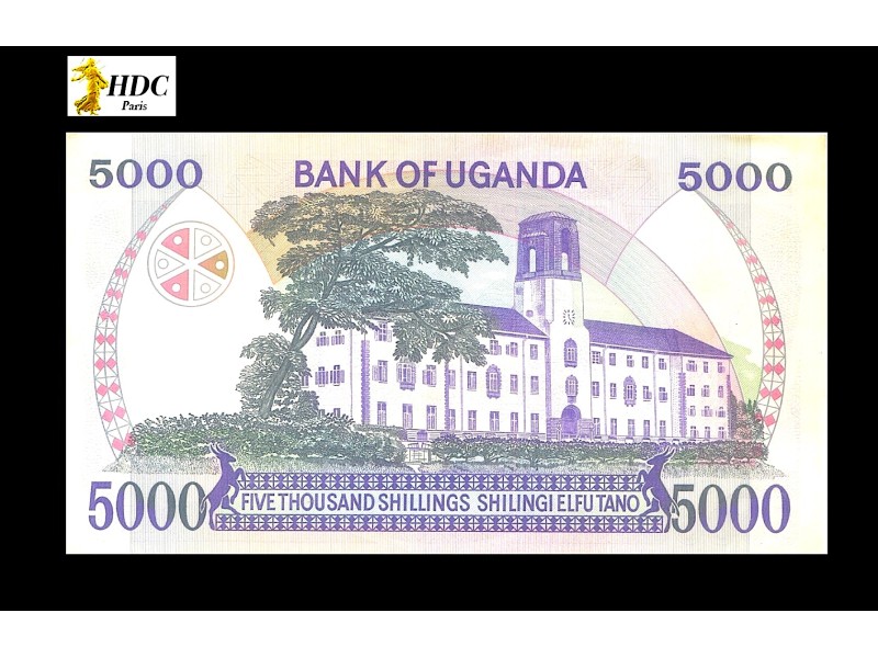 5000 Shillings OUGANDA 1985 P.24a
