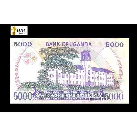 5000 Shillings OUGANDA 1985 P.24a