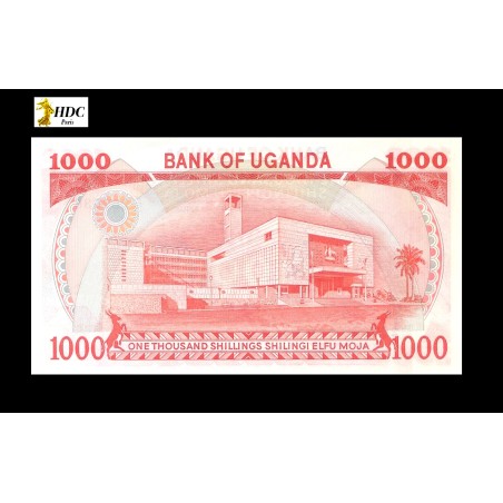 1000 Shillings OUGANDA 1986 P.26