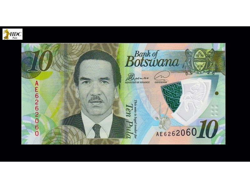 50 Pulas BOTSWANA 2018 P.35a