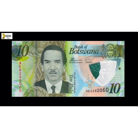 50 Pulas BOTSWANA 2018 P.35a