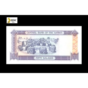 50 Dalasis GAMBIE (1989) P.15a 2