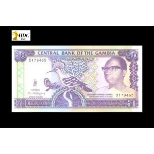 50 Dalasis GAMBIE (1989) P.15a