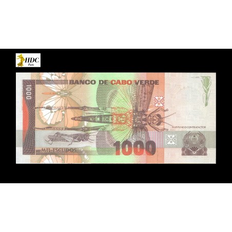 1000 Escudos Numéro spécial CAP VERT 1989 P.60a