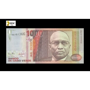 1000 Escudos Numéro spécial CAP VERT 1989 P.60a