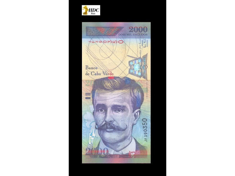 2000 Escudos CAP VERT 1999 P.66a