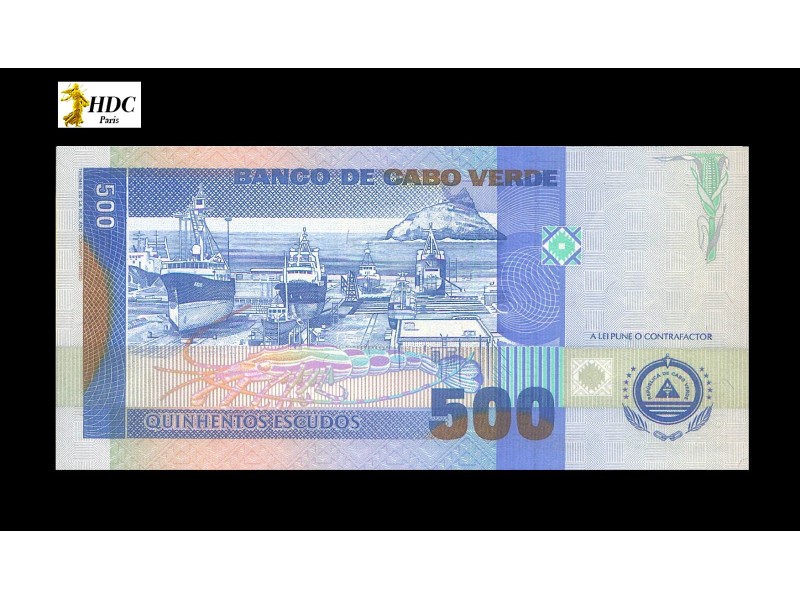 500 Escudos CAP VERT 1992 P.64a