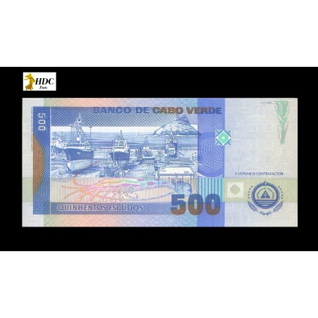 500 Escudos CAP VERT 1992 P.64a