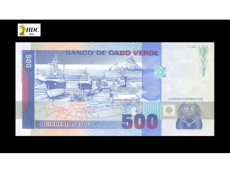 500 Escudos CAP VERT 1989 P.59a